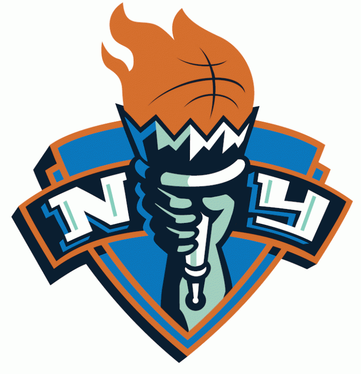 New York Liberty 1997-Pres Secondary Logo iron on transfers for T-shirts